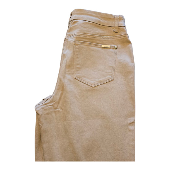 Chicos So Slimming Girlfriend Slim Leg Ankle Jeans Size 4R Light Brown Causal - Picture 9 of 14